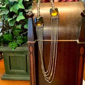 Ann Taylor Chunky Stone Necklace